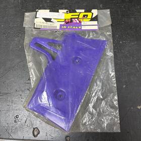 12-237-26 Ufo Radiator Shroud Kx Purple For Kawasaki Kx60 1984-2004 New