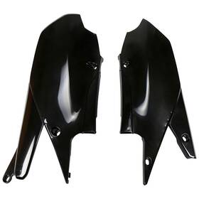1364780164 Ufo Black Rear Side Number Plates Panels Yz450f 2018-2022 Yz450fx 2019-2023
