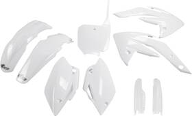 Ufo Hokit111f 041 Body Fender Plastic Kit - White Fits Honda 2007-2026 Crf150r