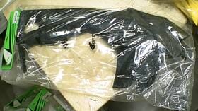 Ka04747-001 Ufo Rad Cover Set - Kawasaki Kx250f Kxf250 2017-2020 / Black