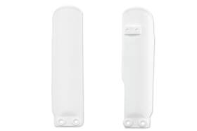Kt04011-047 Ufo White Lower Fork Guards 02-25 Sx65 And Mc65