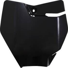 Gg07106-001 Ufo Plastics Front Number Plate - Black