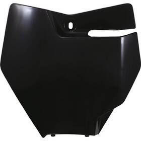 Gg07116-001 Ufo Plastics - Front Number Plate Black