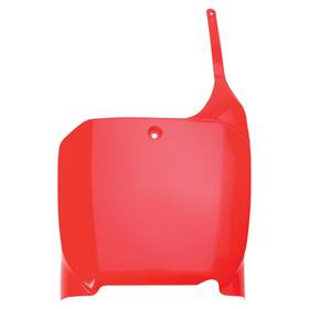 Ho03666-070 Ufo Plastics Ho03666070 Front Number Plate - Red