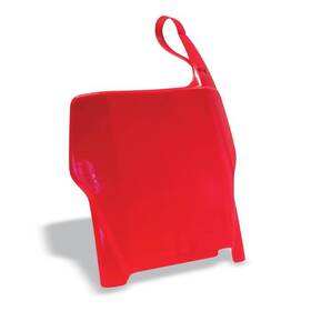 Ho04629-070 Ufo Plastics Front Number Plate - Red