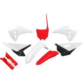 Ufo Plastics Hokit127f 222 Body Kit - White/red For Honda Crf 250r/450r