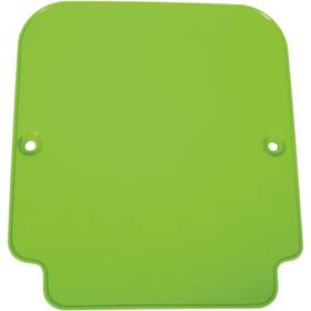 Ka02707026 Ufo Plastics - Front Number Plate Kx Green