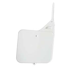 Ka03754-047 Ufo Plastics Front Number Plate - White