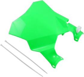 Ka04746aflu Ufo Plastics Stadium Front Number Plate Fluorescent Green For Kawasaki Kx450f/kx250f