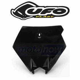 Kt04008-001 Ufo Plastics Front Number Plate For Body Bodywork Az