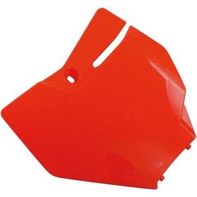 Kt04087-fflu Ufo Plastics - Front Number Plate Neon Orange