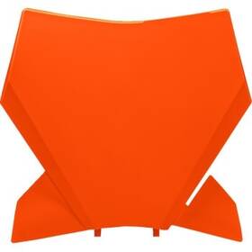 Kt05013-127 Ufo Plastics Kt05013#127 Front Number Plate - Orange