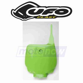 Hap0 Ufo Plastics Mn/hap0 Front Number Plate For 2001-2013 Kawasaki Kx85 - Body Bodywork Qr