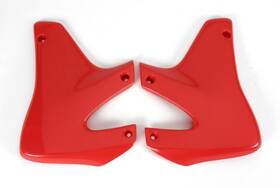 Xr03676-069 Ufo Plastics Radiator Covers - 00-12 Xr Red