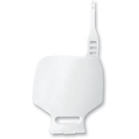 Ya02874046 Ufo Plastics Number Plate - Yz 80 Ft93-00 White