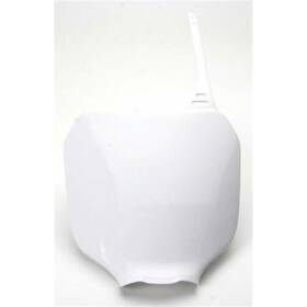 Ya03823-046 Ufo Plastics Ya03823046 Front Number Plates For Yamaha White