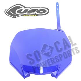 Ya04860-089 Ufo Plastics Ya04860089 Front Number Plate - Blue