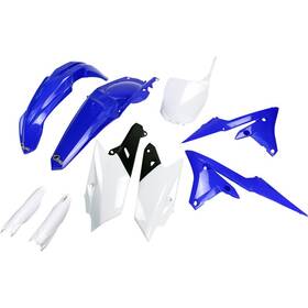 Ufo Plastics Yakit318f 999k Replacement Plastic Body Kit - Black/white/blue
