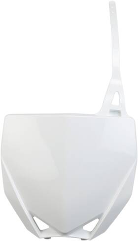 Ya04869046 Ufo Front Number Plate - White