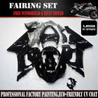 Umy0605gbk330 Zxmt Glossy Black Abs Plastic Injection Fairing Kit Fit For