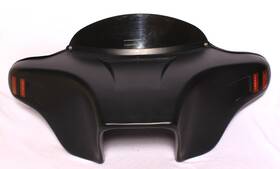 Fz-3y Usa-biker F26 Tinted New Batwing Fairing 4 Honda Vtx Windshield C R S 1800 1300 5 Inch Spks Holes Primer