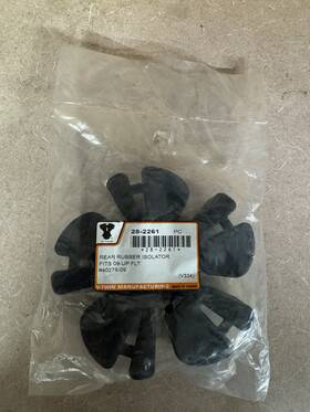 V-twin Manufacturing 40278-09 2009-2023 Harley Davidson Touring Rear Wheel Rubber Isolator 28-2261