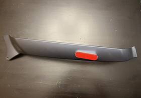 1b005786400hx Vespa 099701067180 2020-2022 Sei Giorni Piaggio Matte Gray Left Side Cover Oem
