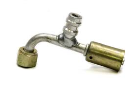 35531-vug Vintage Air - #6 90 Degree Beadlock O-ring Fitting With Port