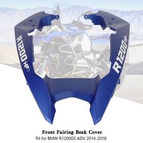 M549-a309-blu Vipih Front Nose Fairing Beak Fender Cover For Bmw R1200gs Adv 2014-2018 Blue