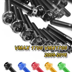 Enbovmx17000916vmtop001 Vmbolt Black Cnc Race Spec Engine Bolts For Vmax 1700 Vmx1700 09 10 11 12 13 14