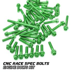 Enboyzfr10406vmtop001 Vmbolt Green Cnc Race Spec Engine Bolts For Yamaha Yzf R1 04 05 06