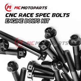 Enboyzfr10708vmtop001 Vmbolt Black Cnc Race Spec Engine Bolts For Yamaha Yzf R1 07 08