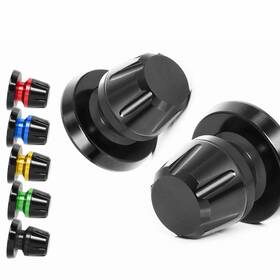 Splbbxxxm8vmtop022 Vmbolt Black L-sonic Cnc M8 Rear Swing Arm Spools For Zx-10r Ninja 11 12 13 14 15 16 17