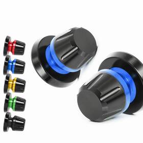 Splbbxxxm8vmtop036 Vmbolt Blue L-sonic Cnc M8 Rear Swing Arm Spools For Ninja Zx-25r 20 21 22 23