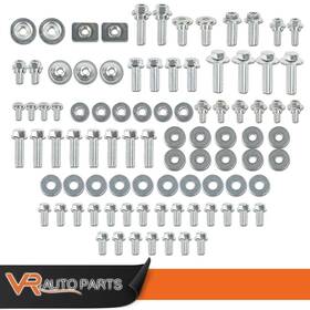 Zp-03sbc5901agy Vr Auto Parts 90pcs Plastic Aftermarket Bolt Kit Fit For Kawasak Kx60 65 80 85 100 125 500