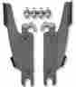 Mek1965 Vt1300cs Memphis Shades Trigger-lock Mount Kit For Bullet Fairing Black Honda