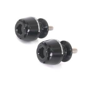 Vvrmcsp06xxxm8cl47028 Vvracing Mshine 8mm Black Rear Swingarm Spools For Ninja 650 17 18 19 20