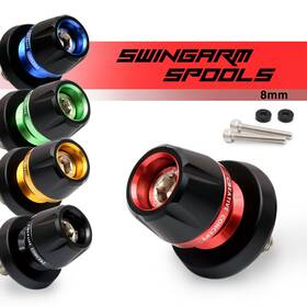 Vvrspbb01xxxm8cl47045 Vvracing Bb01 8mm Red Rear Swingarm Spools For Suzuki V-storm 250 Dl250 18 19 20