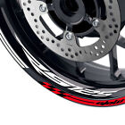 Clfawsgp01xx17rs125awhff001 Wheel Decor Decal Sticker Check 17inch Rim For Aprilia Rs125 1992-2010 06 07 08