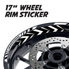 Mffrwsgp11xx17mffsn1103 White Wheel Rim Stripe Stickers Run For Kawasaki Z900 17-21 20 19 18