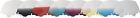 Mep8012 Windshield Replacement Memphis Gradient Ruby Shades Red " 9 Baggers
