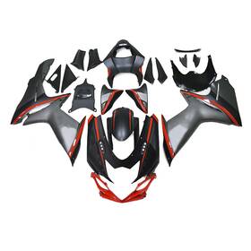 Wlmoto2012 Fwk11-75 #uswm260402 Fairings For Gsxr600 Gsxr750 2011 2023 Suzuki Abs Bodywork - Black Deep Grey Red
