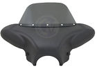 Ws-1-mb Mutazu Universal Matte Black Cruiser Front Fairing Batwing Bat Wing