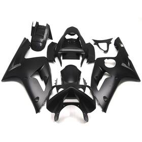 Wynmoto 2003-6 #nand Fairings For Kawasaki Ninja Zx6r 2003 2004 Abs Plastic Body Kits Black Bodywork