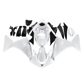 Wynmoto 2009-87 #dxfd 59 Pearl White Fairing Kit For Yamaha Yzf R1 2009-2011 Full Bodywork Abs Body Kits
