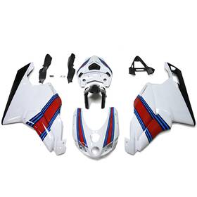 999-2005-14 Wynmoto #dxfd 59 Abs Fairings For Ducati 999 749 2005 2006 White Red Blue Bodywork Injection Cowl