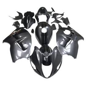 C-015 Wynmoto Grey Black Abs Fairings Kit For Suzuki Gsxr1300 1997-2007 Hayabusa Bodywork Set