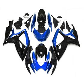 Fqk6-15 Wynmoto #nand Dark Blue Black Bodywork For Suzuki Gsxr600 Gsxr750 2006 2007 Abs Fairings Cowls