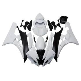 Fs-303-y0667 Wynmoto 22 #sp12 Injection White Fairing Kit For Yamaha Yzf R6 2006 2007 06 Abs Plastic Bodywork
