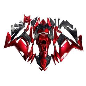 Tuscb808 Wynmoto Fwer-6f 21-11 #tuscb808 Candy Red Bodywork For Kawasaki Er-6f Ninja 650r 2020-2024 21 22 23 Fairing Kit